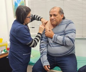 Jornada de vacunación conjunta entre la Caja de Previsión Social y el Ministerio de Salud