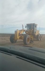 Mejoran la Ruta Provincial N° 14 en Puerto Deseado: trabajos clave para la seguridad vial