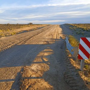 Mejoran la Ruta Provincial N° 14 en Puerto Deseado: trabajos clave para la seguridad vial