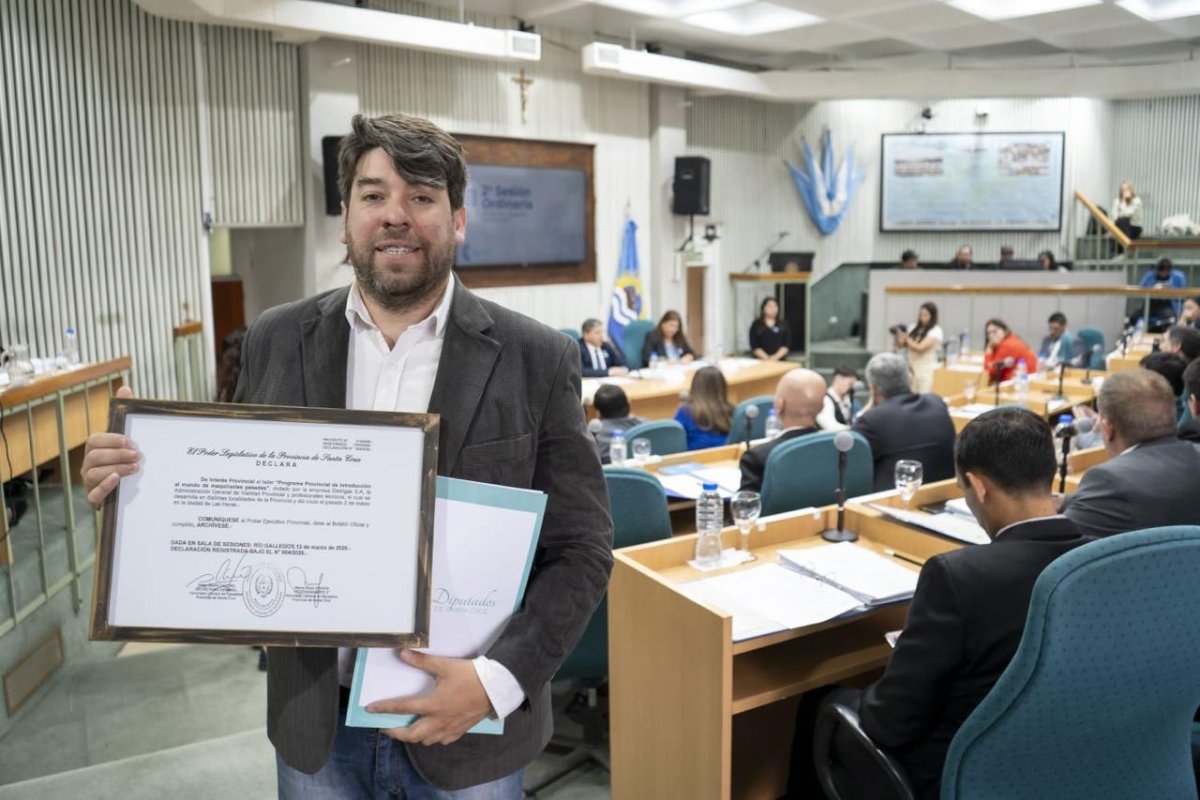 Declaran de interés provincial el programa de capacitación en maquinarias pesadas en Santa Cruz