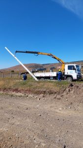 Continúan las tareas de mantenimiento y mejoras en servicios esenciales en Río Turbio y Julia Dufour