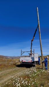 Continúan las tareas de mantenimiento y mejoras en servicios esenciales en Río Turbio y Julia Dufour