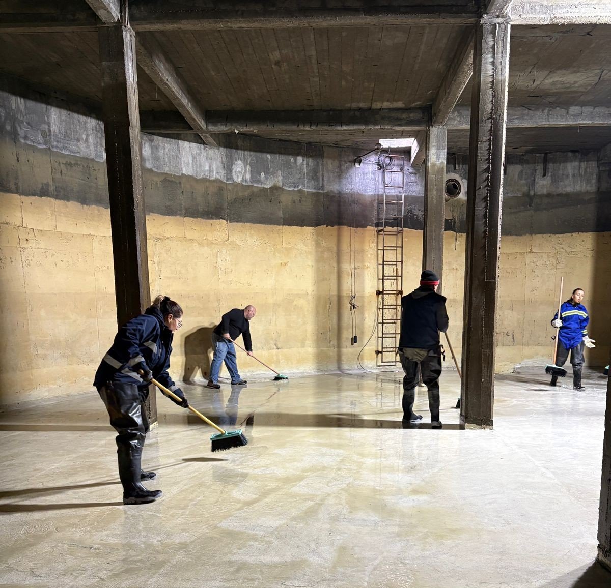 Servicios Públicos realizó tareas mantenimiento en Comandante Luis Piedra Buena