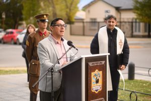 Claudio Vidal en acto homenaje a los veteranos de Malvinas: “Debemos recordar a nuestros soldados y renovar nuestra convicción soberana sobre las Islas Malvinas”