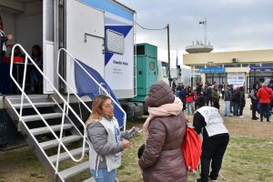 Salud participó en el operativo del Barrio San Benito de Río Gallegos