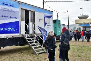 Salud participó en el operativo del Barrio San Benito de Río Gallegos