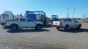 Provincia optimizó servicios en Caleta Olivia con obras de iluminación y saneamiento estratégico