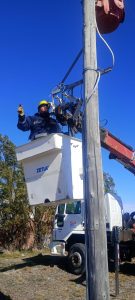 Servicios Públicos realizó trabajos de mantenimiento y reparación en diversas localidades