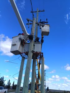 Servicios Públicos realizó trabajos de mantenimiento y reparación en diversas localidades