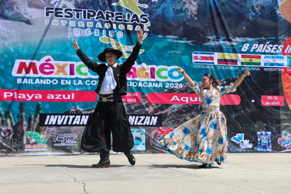 De Los Antiguos a México: la Academia Cruz del Sur representa a Santa Cruz en un festival internacional