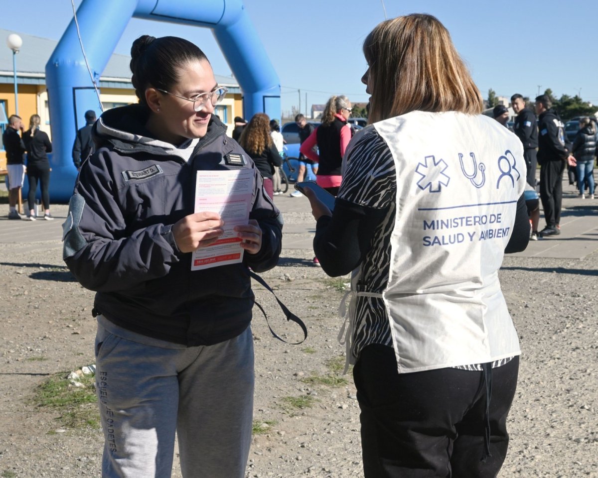 Salud participó del "Duatlón rumbo a los 90 años"