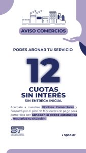 Servicios Públicos habilitó plan de regularización de deudas para el sector comercial