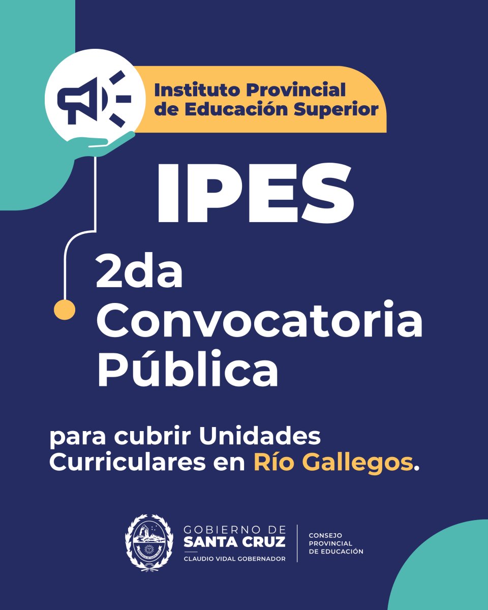 Segunda Convocatoria Pública para cobertura de Unidades Curriculares en el IPES-RG