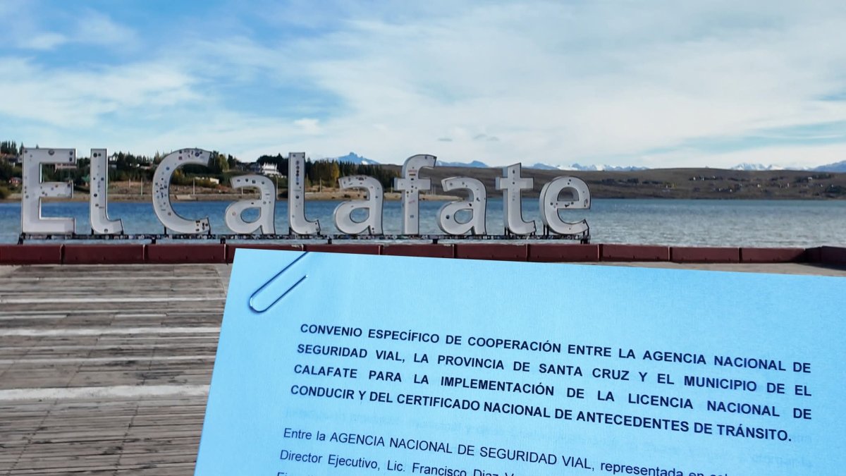 El Gobierno de Santa Cruz logró que El Calafate cuente con la Licencia Nacional de Conducir
