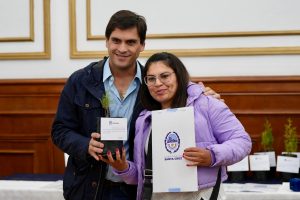 Garay: “Detrás de cada terreno hay una familia empezando su hogar”