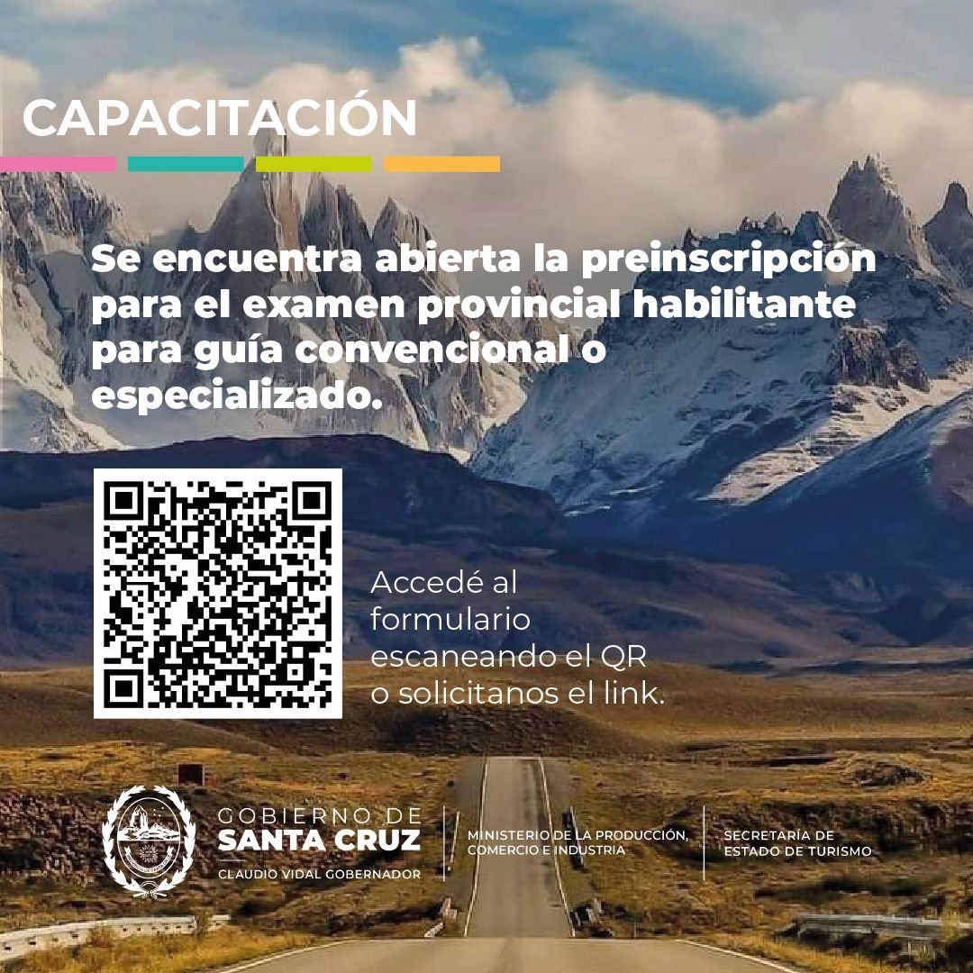 Gobierno abre la preinscripción para el Examen de Guía de Turismo Provincial