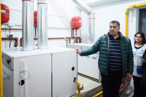 Después de más de 20 años de espera, Educación renovó por completo el sistema de calefacción de la Escuela N°44