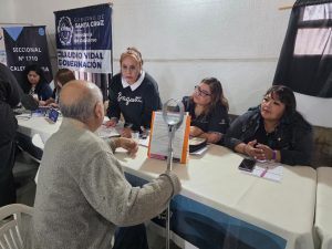 Jornadas territoriales acercan servicios y soluciones a vecinos de Caleta Olivia