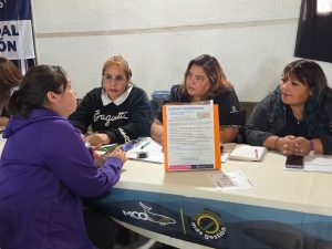 Jornadas territoriales acercan servicios y soluciones a vecinos de Caleta Olivia