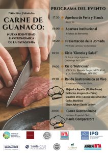 Este viernes en la Sociedad Rural se desarrollará la Primera Jornada “Carne de Guanaco: nueva identidad gastronómica de la Patagonia”