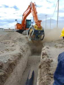 Pico Truncado: inversión de más de $3.285 millones y 51% de avance en el nuevo colector cloacal