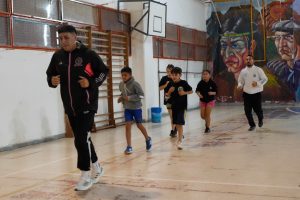 El Programa EduActiva realizó una jornada deportiva en Caleta Olivia