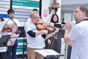 La Orquesta “Música para el Alma” hizo su primera presentación en Santa Cruz