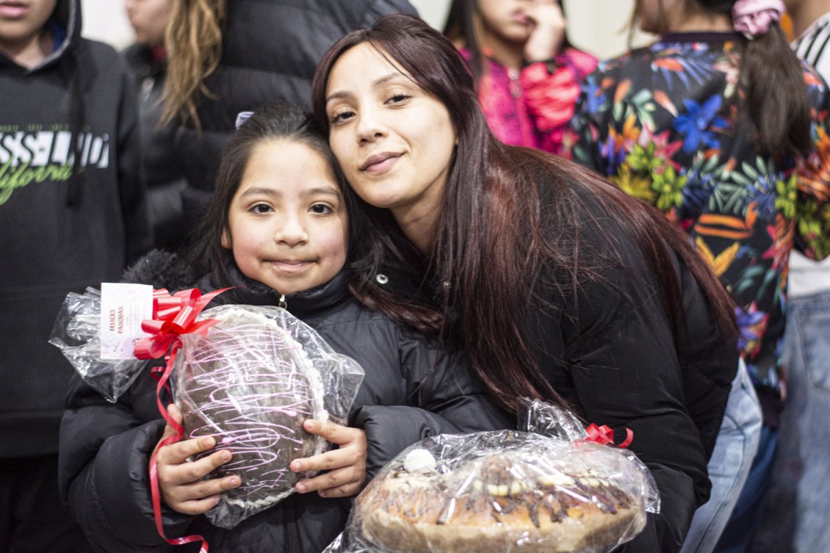 Las familias celebraron la Pascua con juegos y propuestas comunitarias en el CIC del Carmen