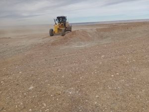 Vialidad Provincial realizó tareas de mantenimiento en las rutas y caminos de Perito Moreno y Piedra Buena