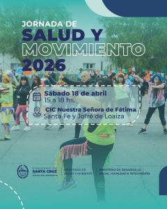 Tarde en familia, el sábado 18, el CIC invita a la jornada “Salud y Movimiento 2026”