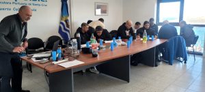 Santa Cruz capacitó observadores a bordo para fortalecer el control de la pesquería de langostino