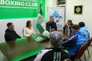 Rumbo a los Juegos de la Integración Patagónica 2026: Georgion visitó el Atlético Boxing Club, que será sede de Gimnasia Artística