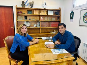 Hugo Garay: “este encuentro con Zulma Neira nos permite delinear un trabajo conjunto”