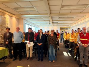 Santa Cruz participó en la VI Jornada Binacional sobre Incendios Forestales en Chile