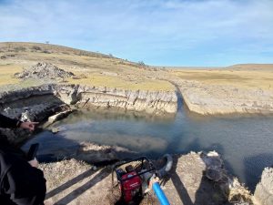 Retuvieron camiones por transporte irregular de agua en inmediaciones del yacimiento Don Nicolás
