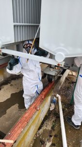 Servicios Públicos avanza con obras en Comandante Luis Piedra Buena