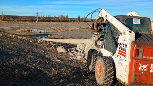 Servicios Públicos avanza con obras en Comandante Luis Piedra Buena