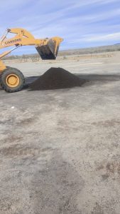 El Distrito Vial Gobernador Gregores lleva adelante trabajos sobre la Ruta Nacional N° 40