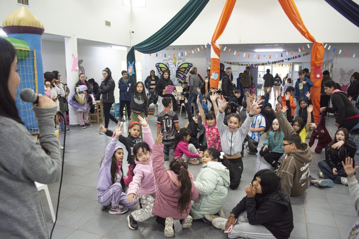 Las familias celebraron las Pascuas con el CIC Eva Perón