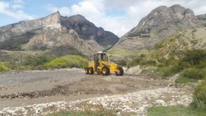 El Gobierno trabaja en el acondicionamiento de la Ruta Provincial 41