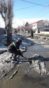 Plan Invernal: Vialidad Provincial realizó tareas en 28 de Noviembre