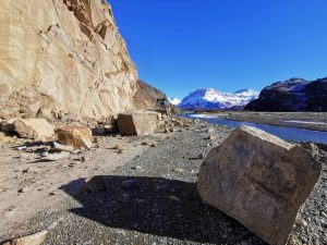 Vialidad Provincial participó de tareas preventivas en El Chaltén