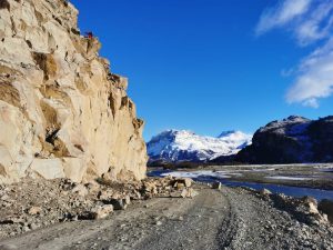 Vialidad Provincial participó de tareas preventivas en El Chaltén