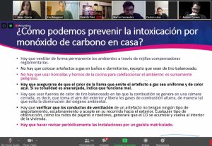 Más de 150 participantes se capacitaron en prevención de accidentes con monóxido de carbono