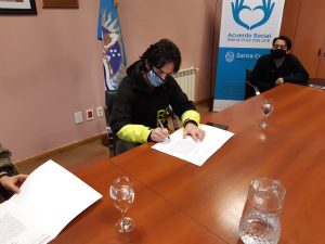 La Caja de Previsión Social firmó convenio con el Laboratorio Bioquímico Prexa