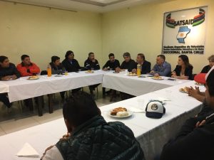 Presentaron Argentina Hace a delegados de la UOCRA