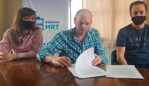 Distrigas S.A. firmó convenio con la Municipalidad de Río Turbio