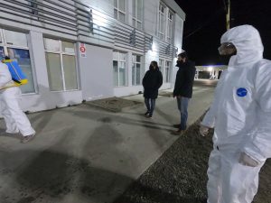 El Gobierno trabaja en la sanitización de edificios públicos