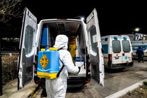 El Gobierno trabaja en la sanitización de edificios públicos