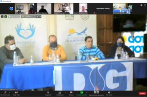 El Gobierno de Santa Cruz firmó convenio con la Municipalidad de 28 de Noviembre para la extensión de redes